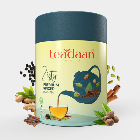 Zesty Premium Spiced Black Tea - Loose Leaf - 75g